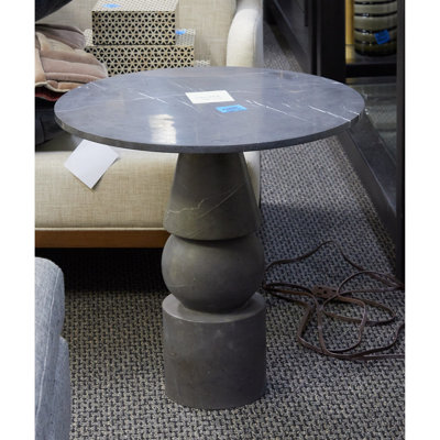 Cargo Marble Top End Table