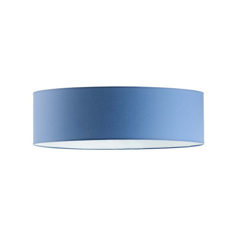 Audrionna Flush Mount, Blue, 15cm H x 30cm W x 30cm D