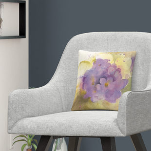 Coussin décoratif Sheila Golden Violets