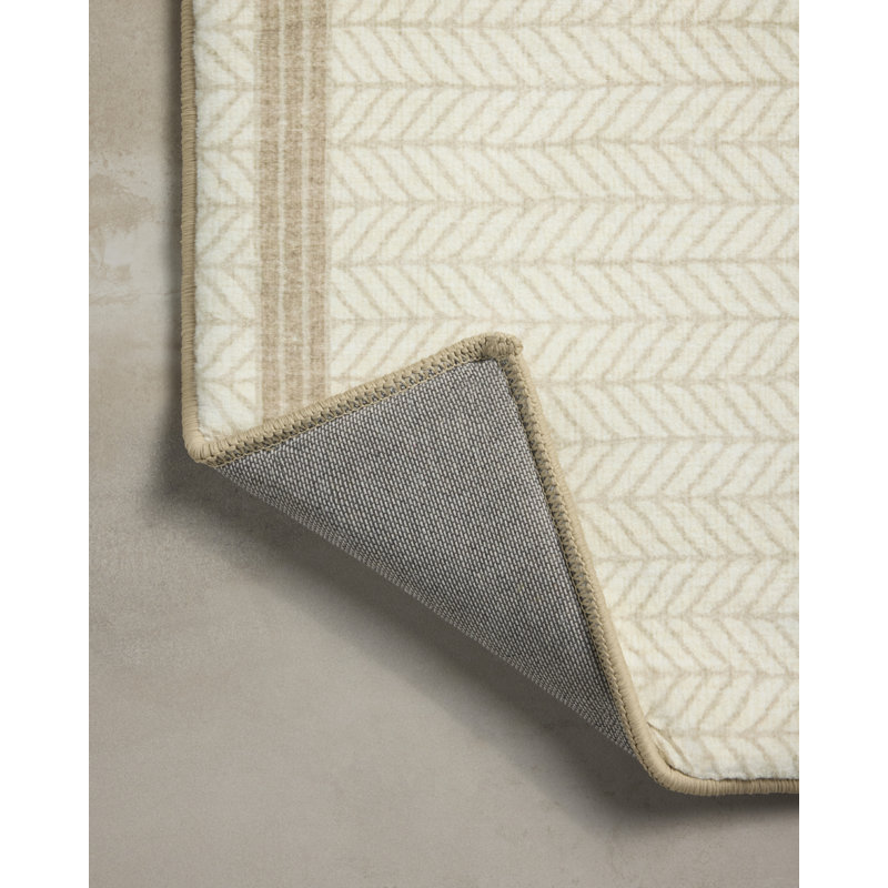 Marvin Bath Mat, 1 pi 9 po x 5 pi, Ivory / Neutral
