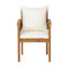 Outdoor Dining Armchair with Cushions-1955566706