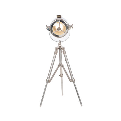 Barrackville Metal Tripod Lamp