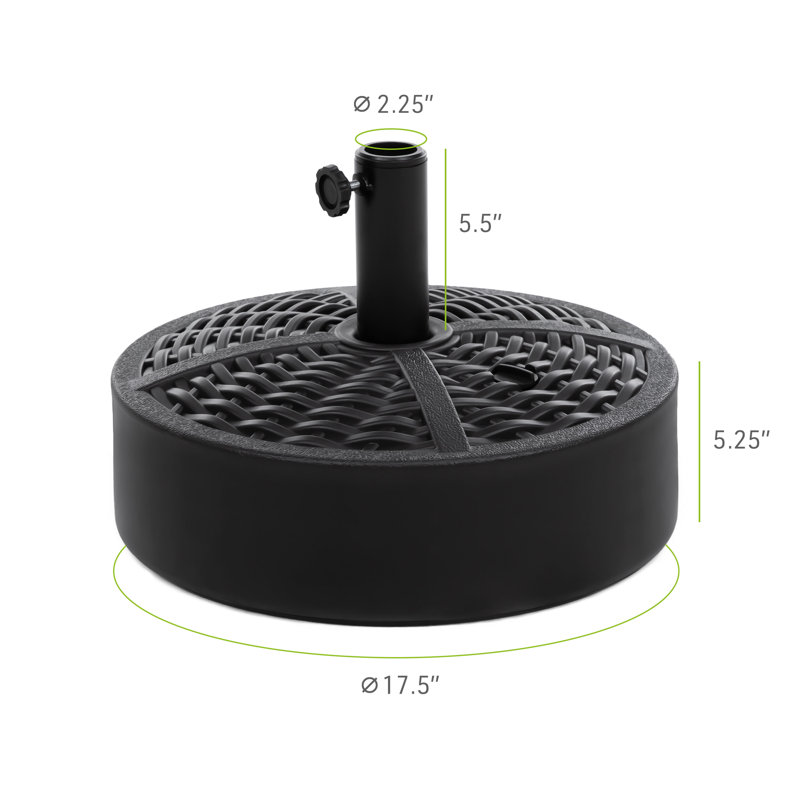 Base de parasol ronde