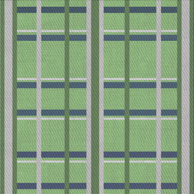 Tapis décoratif bleu marine Reitz