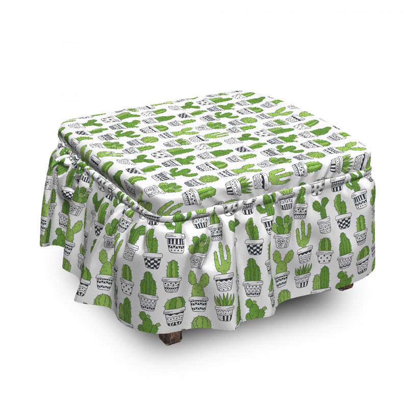 Housse pour repose-pieds succulent intérieur