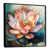 Black Floater Framed
