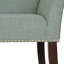 Welburn Upholstered Bench Teal-1416908866