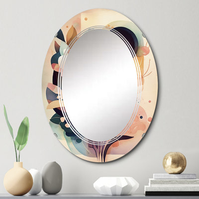 Tuma - Miroir mural moderne ovale