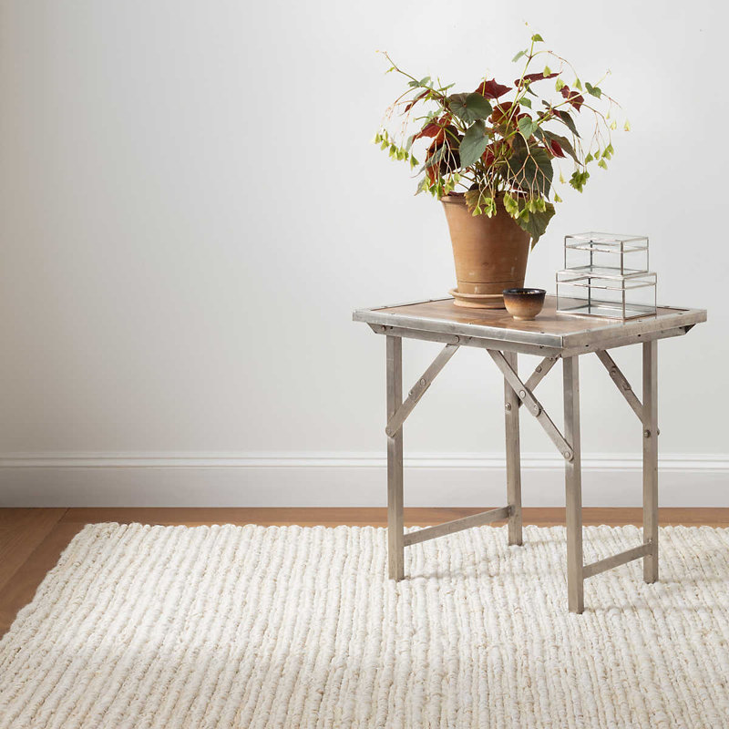 Dunes Bleached Oak Handwoven Jute Rug, Rectangle 2' x 3'