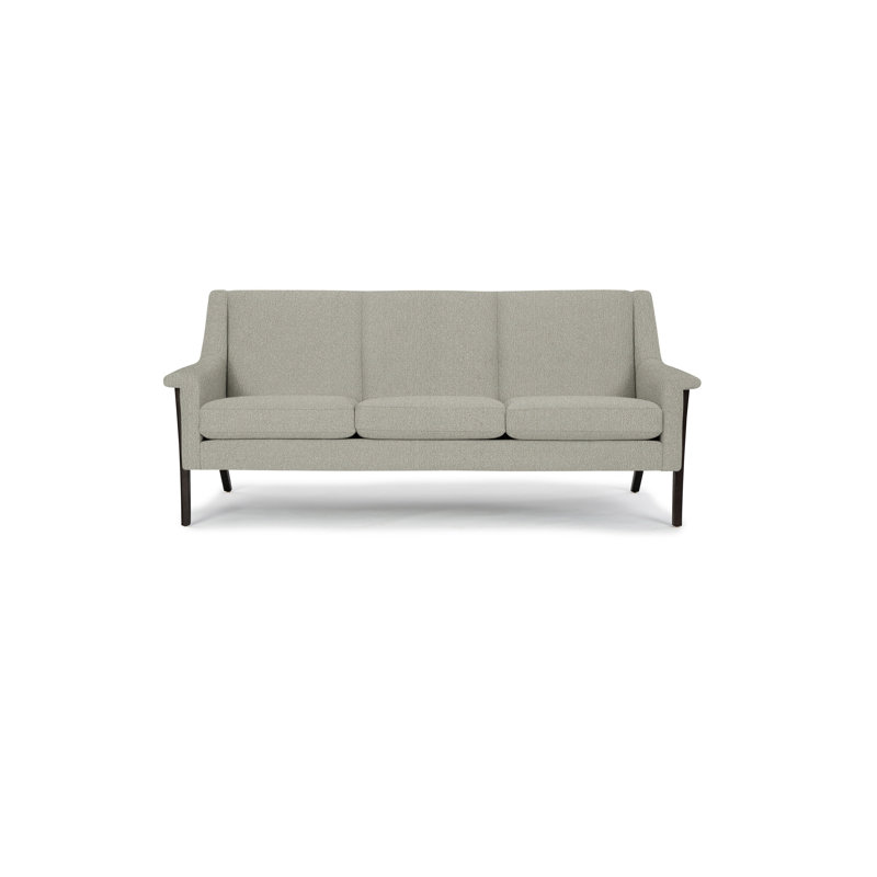 Arlo Sofa, Wenge, Peacock Polyester