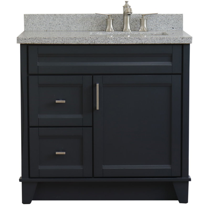Ensemble de meuble-lavabo simple 37 po Ferrenby, Gris