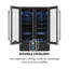 Klarstein Dual Zone 59.5cm Built-In