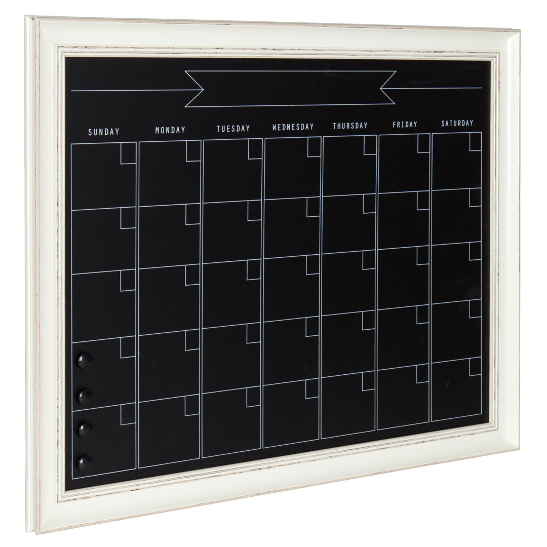 Contemporary Wall Mounted Chalkboard House of Hampton® 