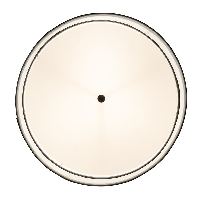 36" Wide Cilindro Textrene Two Tier Pendant
