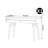 American style high legged creative desk