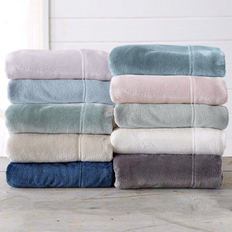 King Rose Velvet Plush Microfiber Deep Pocket Sheet Set
