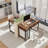 17 Stories 40" Computer Desk w/ Charging Station Drawer & Adjustable Shelf Headphone Hooks