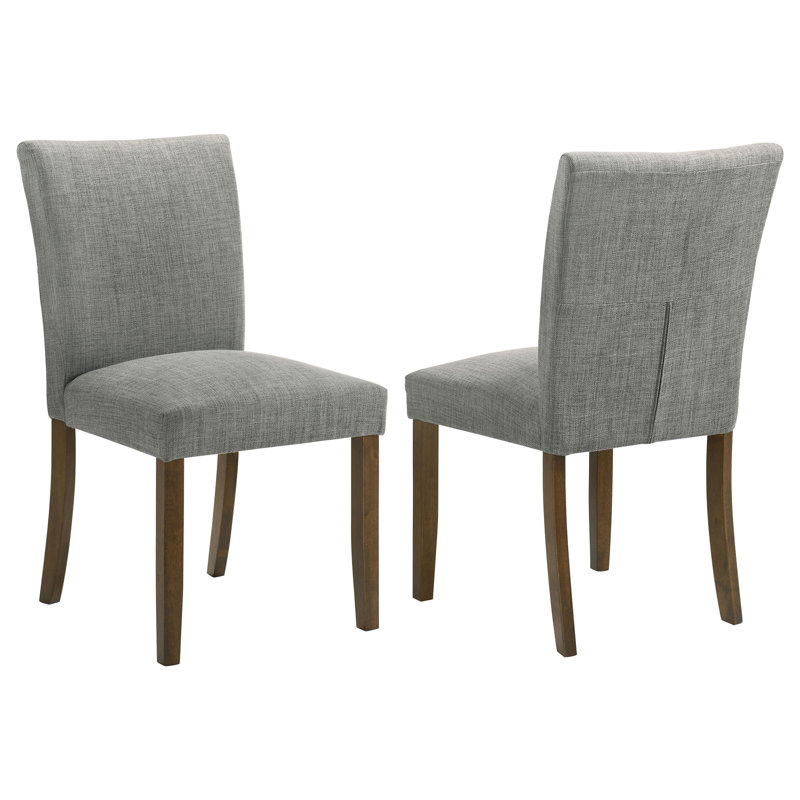 Chaise d'appoint rembourrée Conifer, Gris