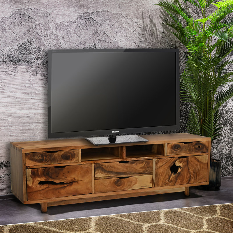 Pyrrhos 71'' Solid Wood Sideboard