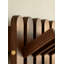 Porte-manteau mural et porte-chapeau style piano clé - Bois massif, magnétique, peu encombrant