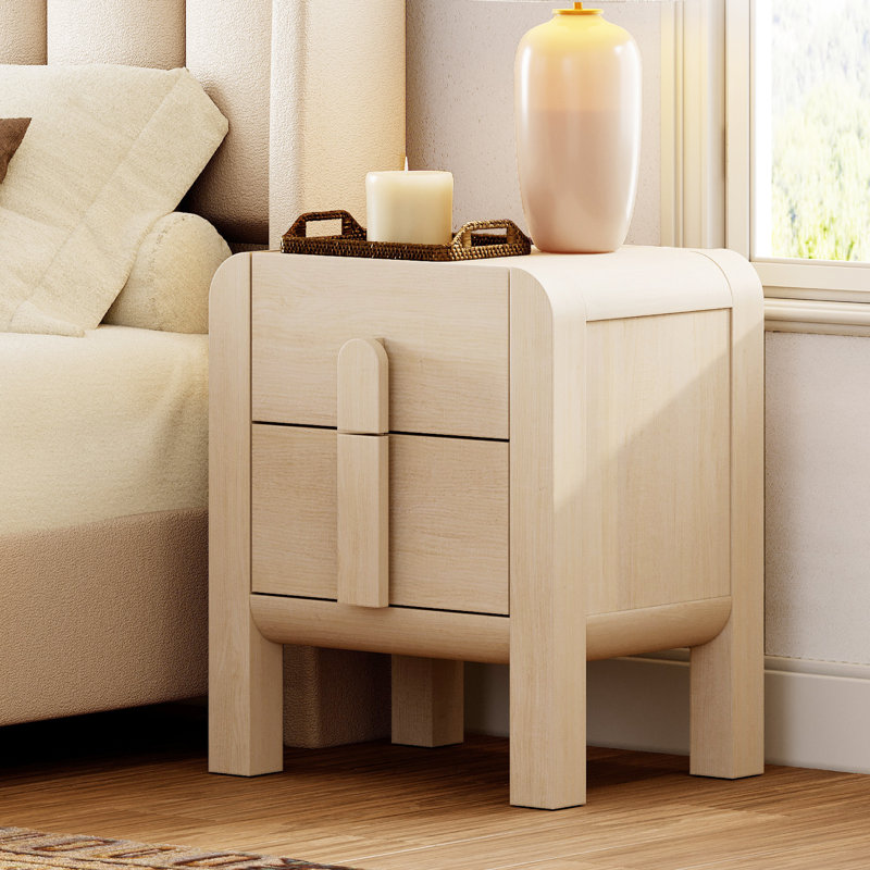 Table de chevet Adora Modern, Beige