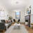Modern 1-Light Ceiling Pendant with White Shade