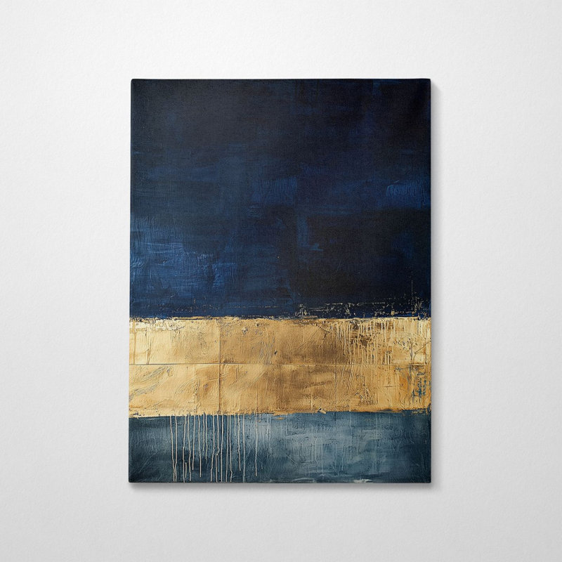 Superbe peinture décorative sur toile, 27,6 po x 39,4 po | 100% toile, cadre 100% bois (épaisseur: 1,2 po) | Parfait pour les amateurs de décoration intérieure et d'art