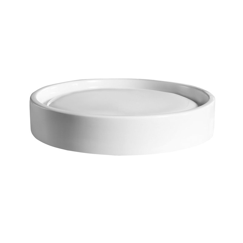 Barclay Selma 19.88'' White Vitreous China Circular Bathroom Sink