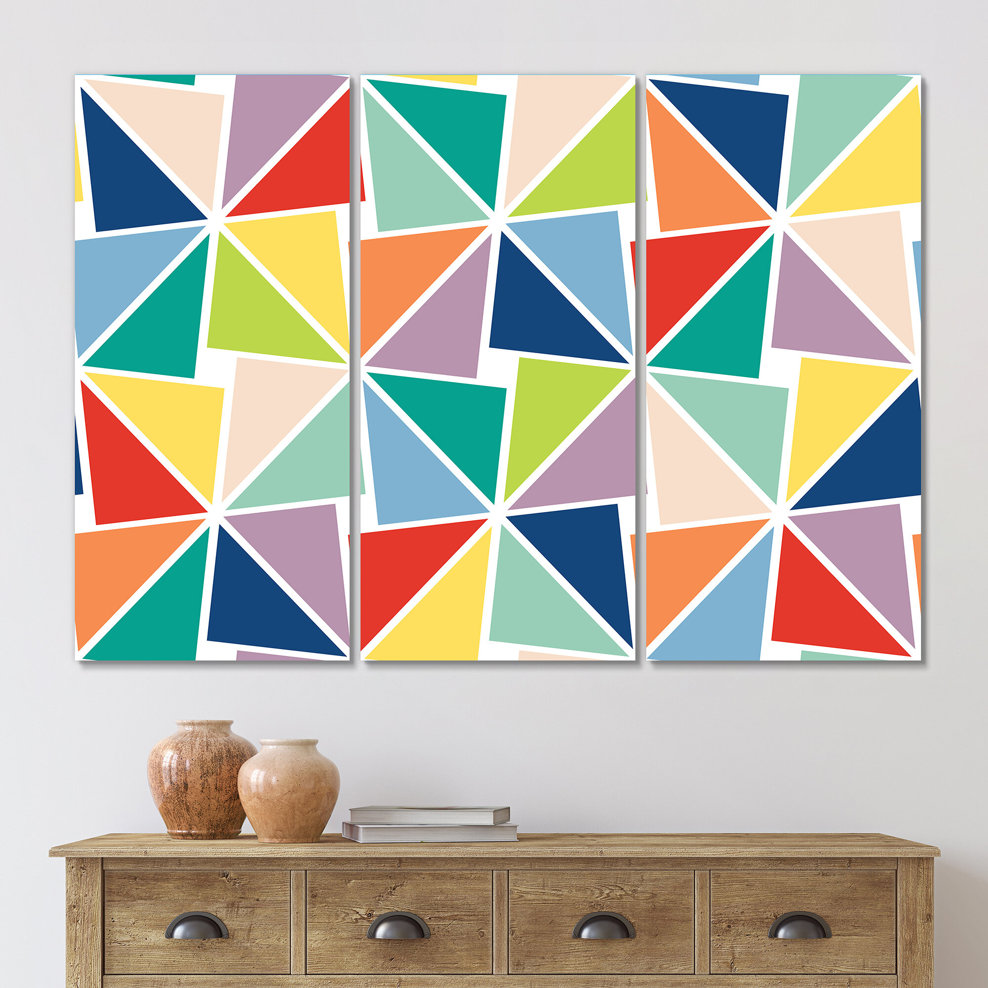 Triangle Art Prints to Match Any Home's Decor