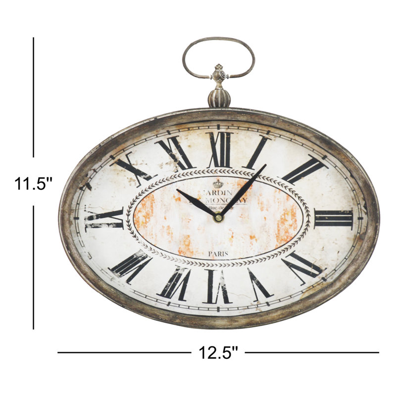 Metal Wall Clock