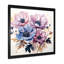 «Blue and Purple Poppy Bouquet I» - Art mural coquelicots-1728241484-1728241473