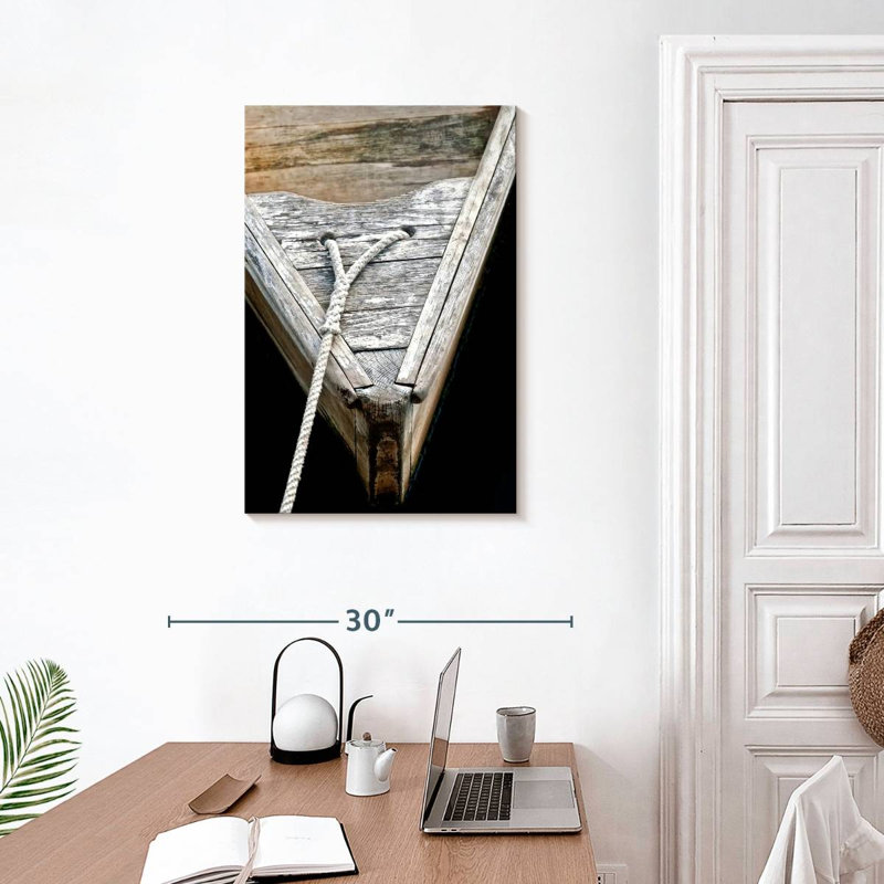 Mehar Wooden Rowboats I, 30" H x 20" W