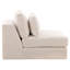 Leone Upholstered 40.5 " Fabric Seating Component-139328987