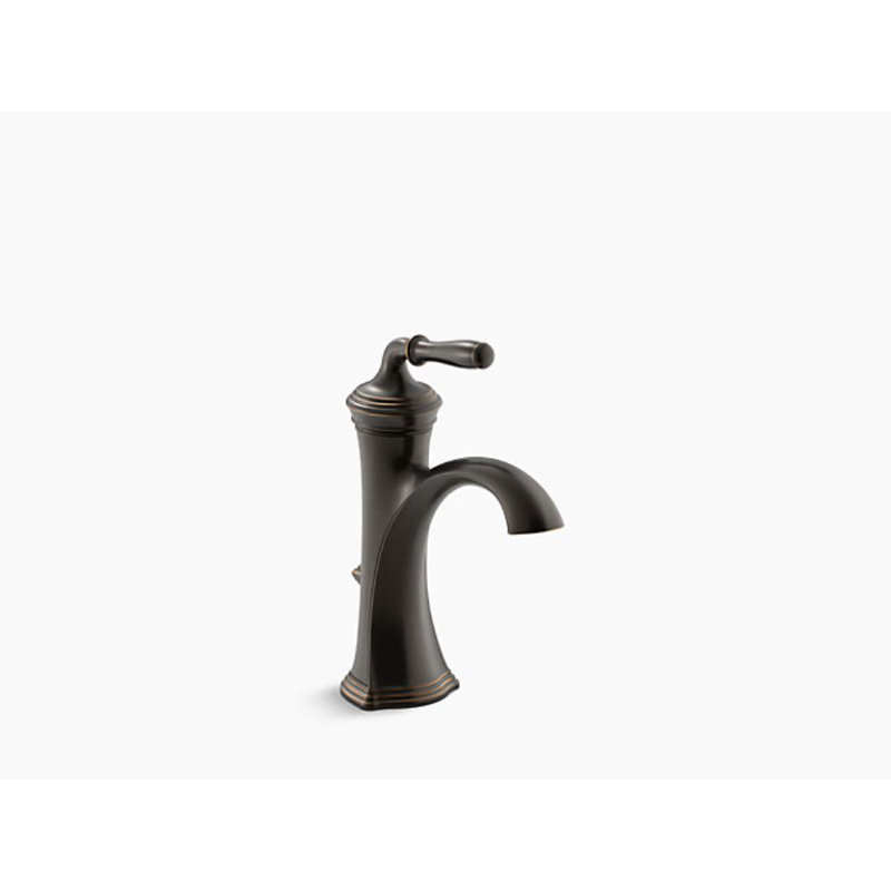 Devonshire Single-Handle Bathroom Sink Faucet with Drain Assembly, 1.2 GPM, Oil-Rubbed Bronze
