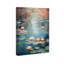 «Tranquil Lily Pads» par Wynwood Studio - impression sur toile tendue-1392120238