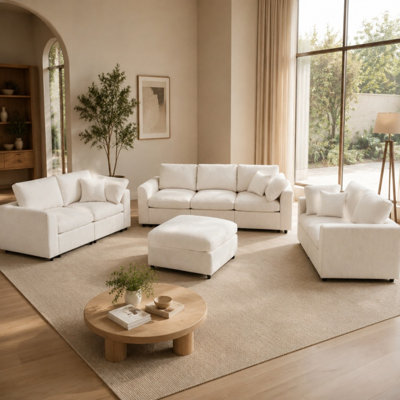 4-Piece Modular Sofa Set