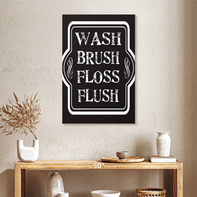 Tergel Wash Brush Floss Flush