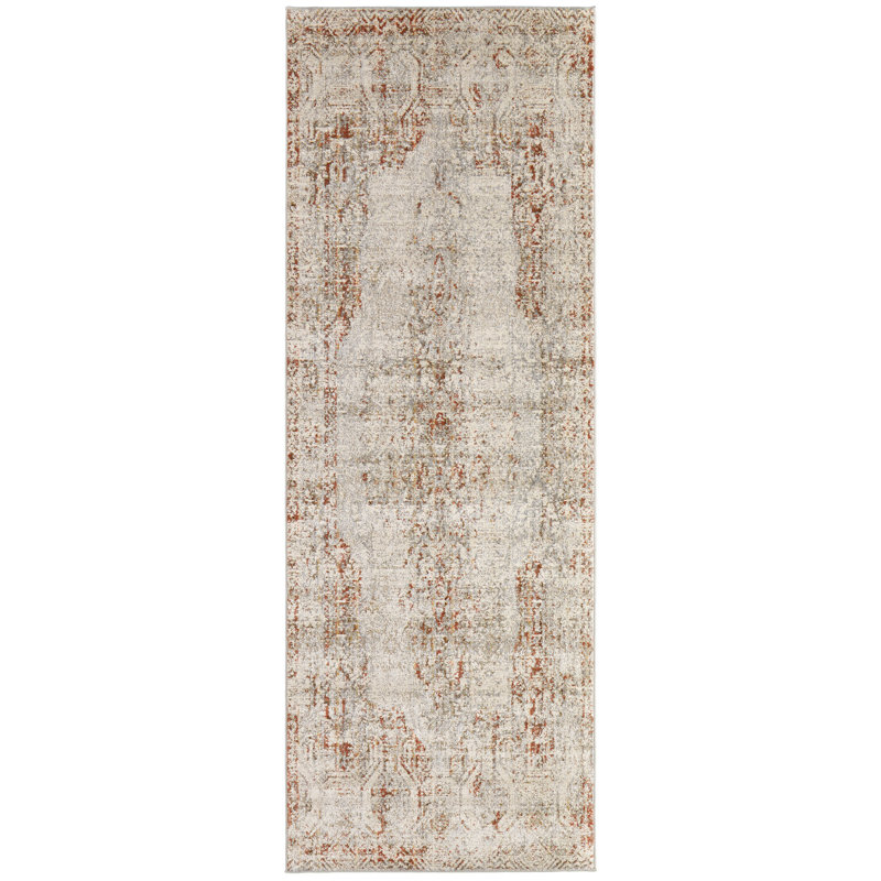 Adeleke Oriental Indoor Rug, Runner 3' x 10'
