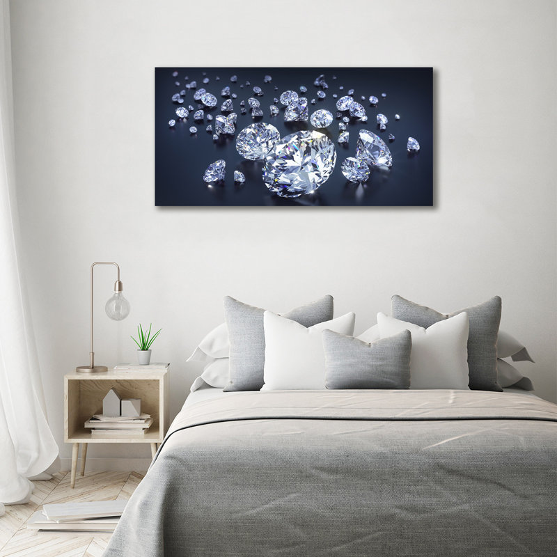 Diamonds - Wrapped Canvas Print