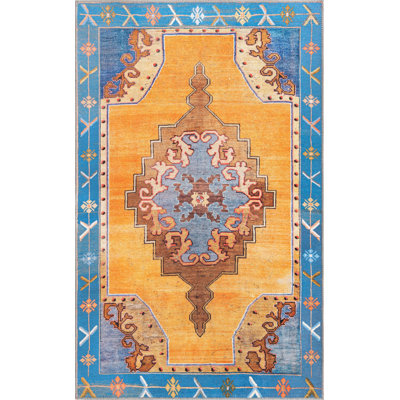 Oppie Chenille Oriental Indoor Rug
