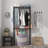 Washer And Dryer Storage Shelf - 2-Tier Adjustable With Hooks