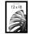 Picture Frame - Composite Wood and Plexiglass Cover