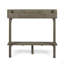 Table de bar d'extérieur en bois d'acacia
