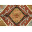 Tapis de style sud-ouest moderne réversible tissé à la main multicolore Kilim