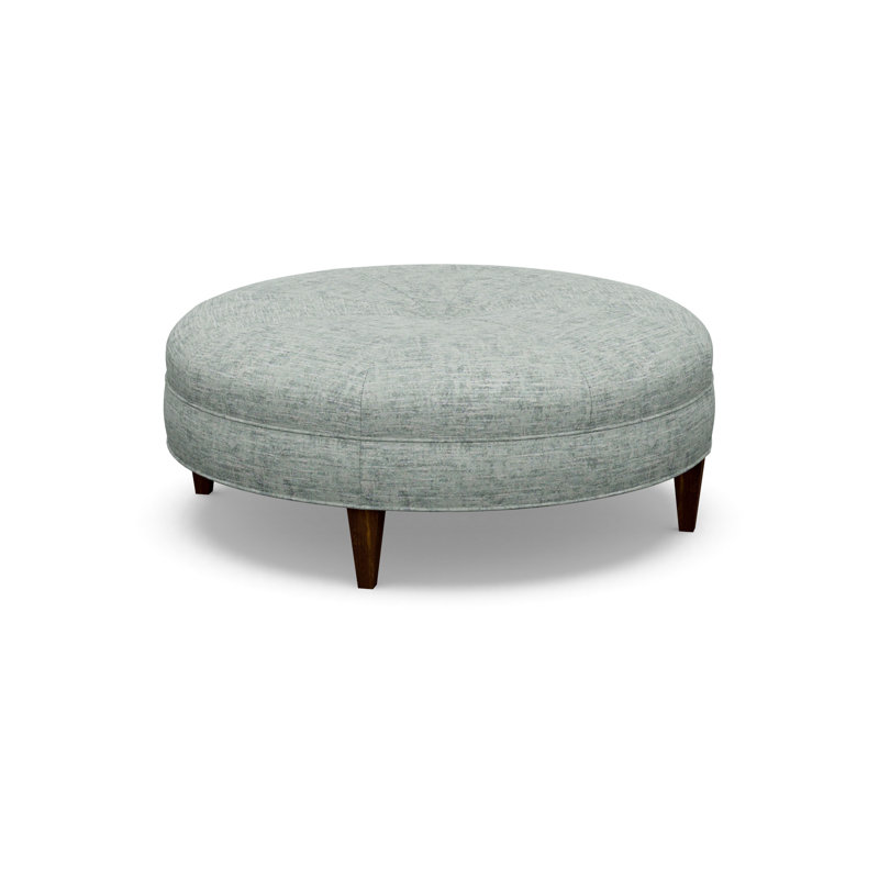 Round Ottoman, Walnut, 9637-49