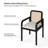 Amadou Modern Arm Chair with Removable Cushion-94016137