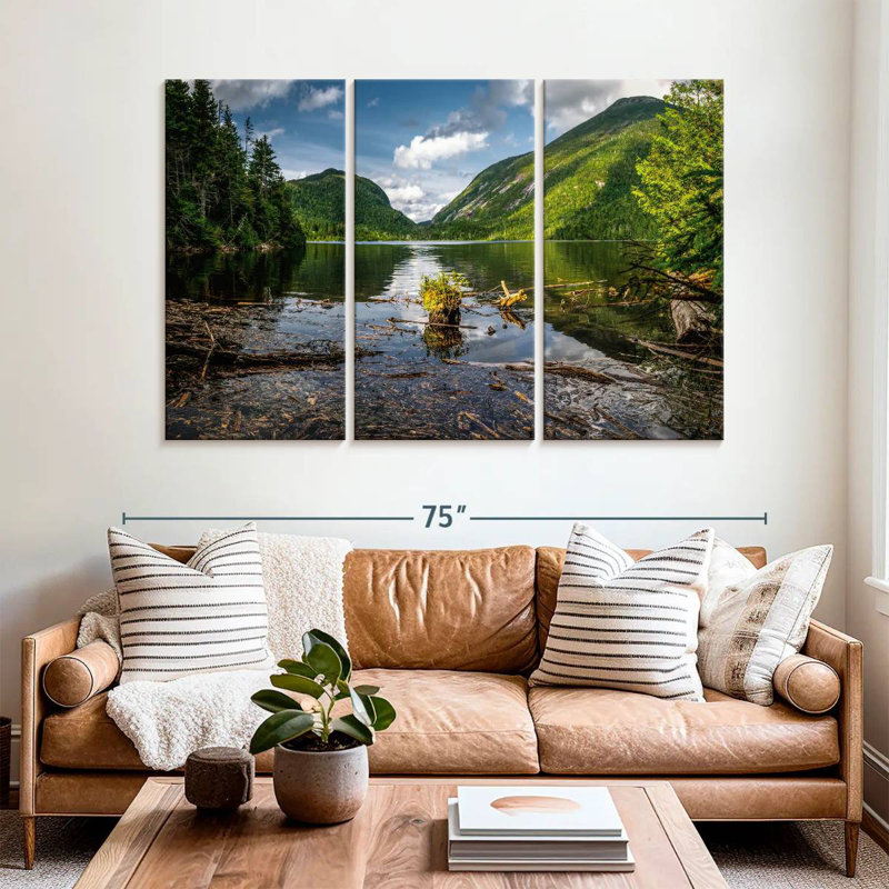 Paysage d'Alvord Lake Colden, H 20 po x l 33 po