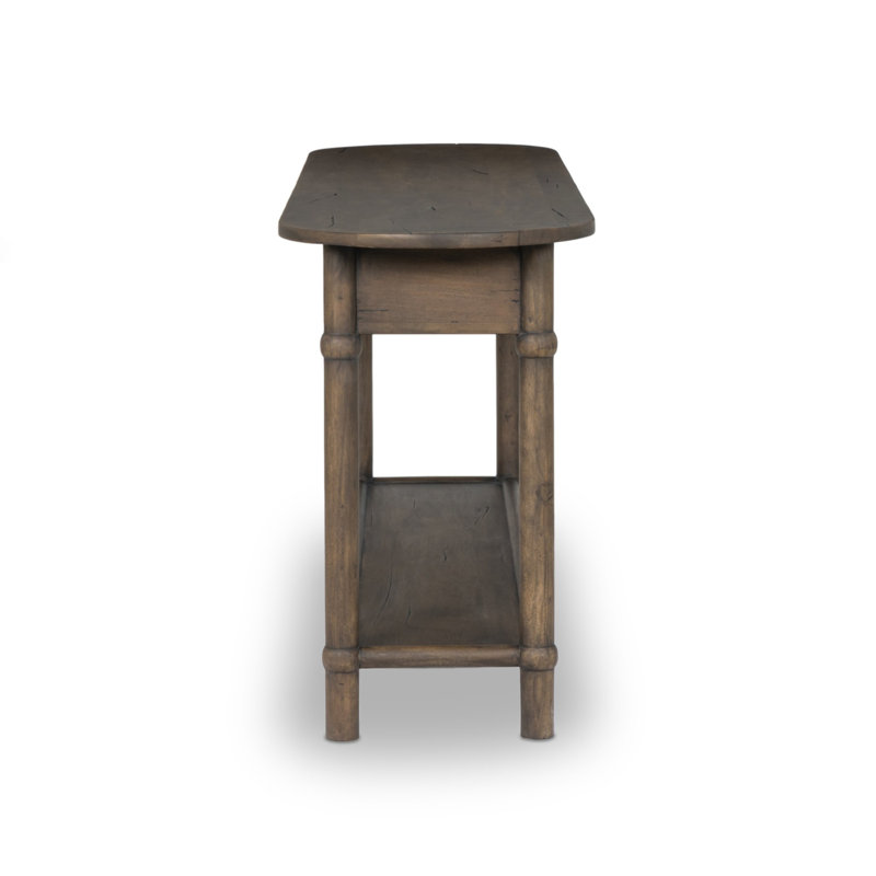 Charnes Console Table, Brown