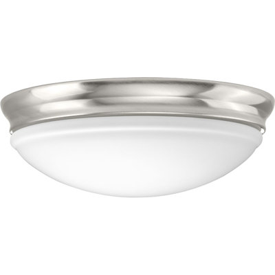 Mccully Glass LED Flush Mount
