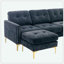 110" L-Shape Convertible Sectional Sofa Couch-1055869355-1051990308